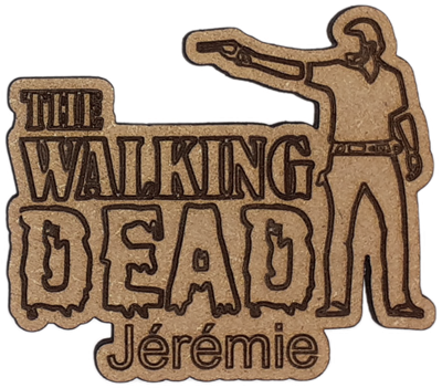 Magnet - The Walking Dead personnalisable